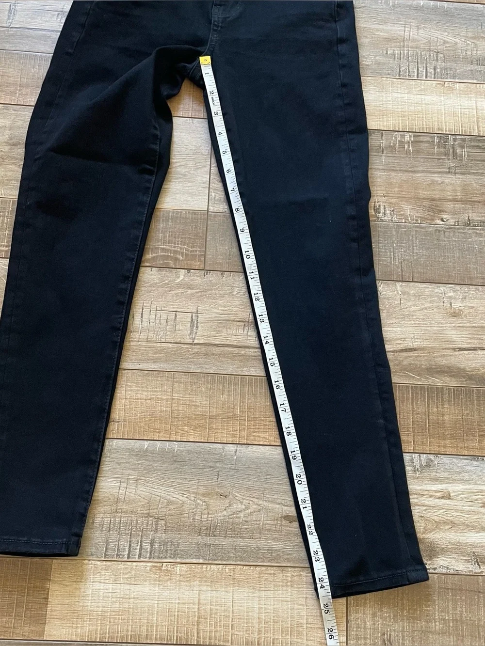 American Eagle Curvy Super High Rise Jegging Womens 00 Short Black Stretch 24.5